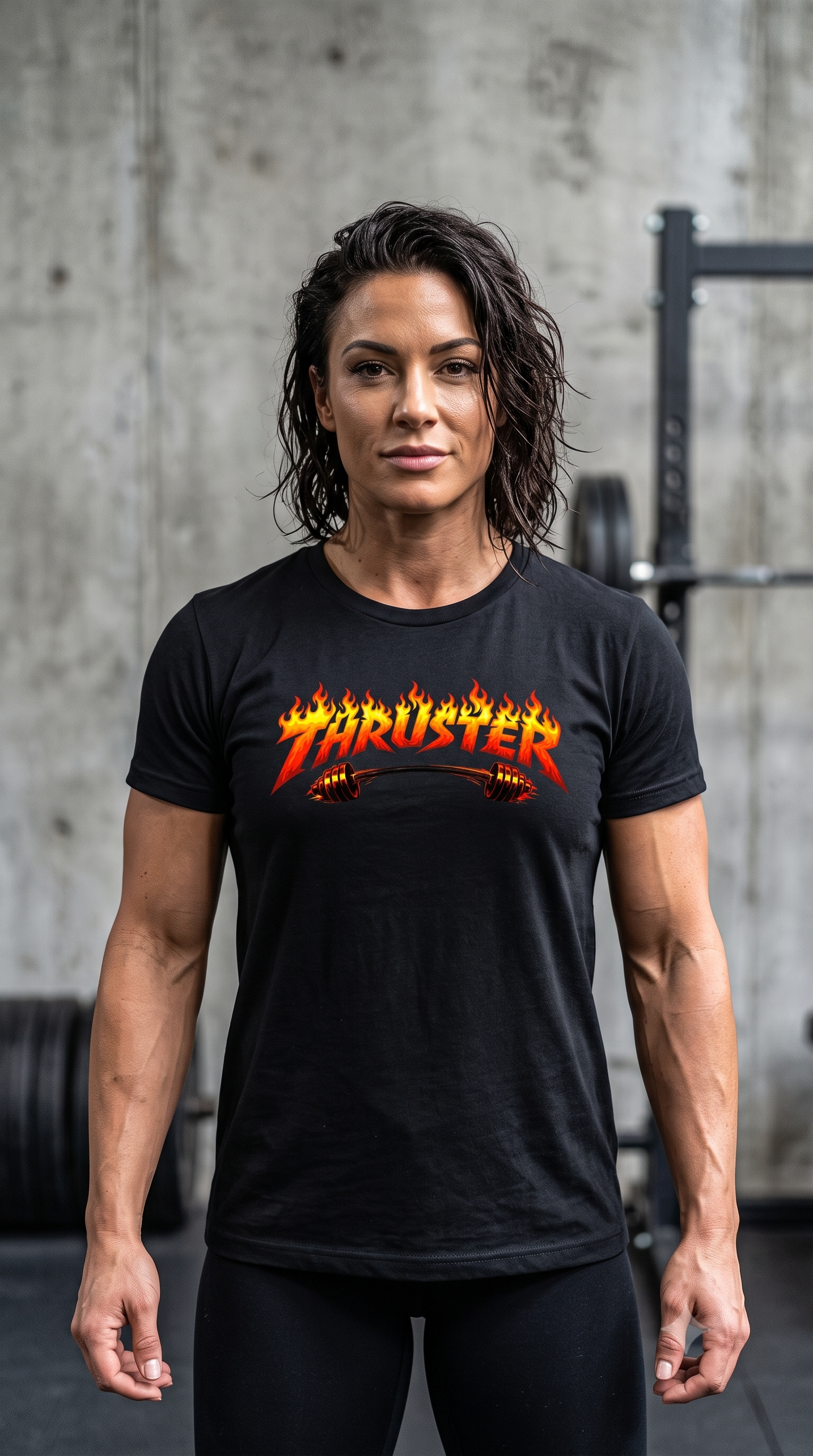 Barbell Thruster Women's Tee