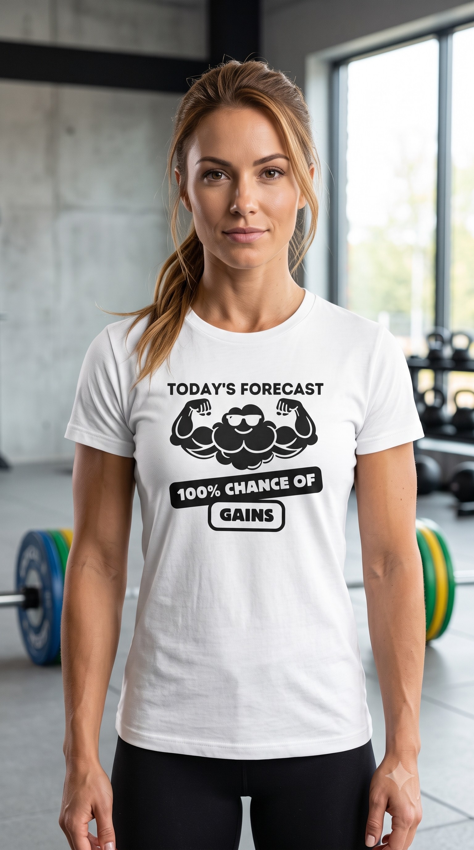 100% Chance of Gains Women's Tee