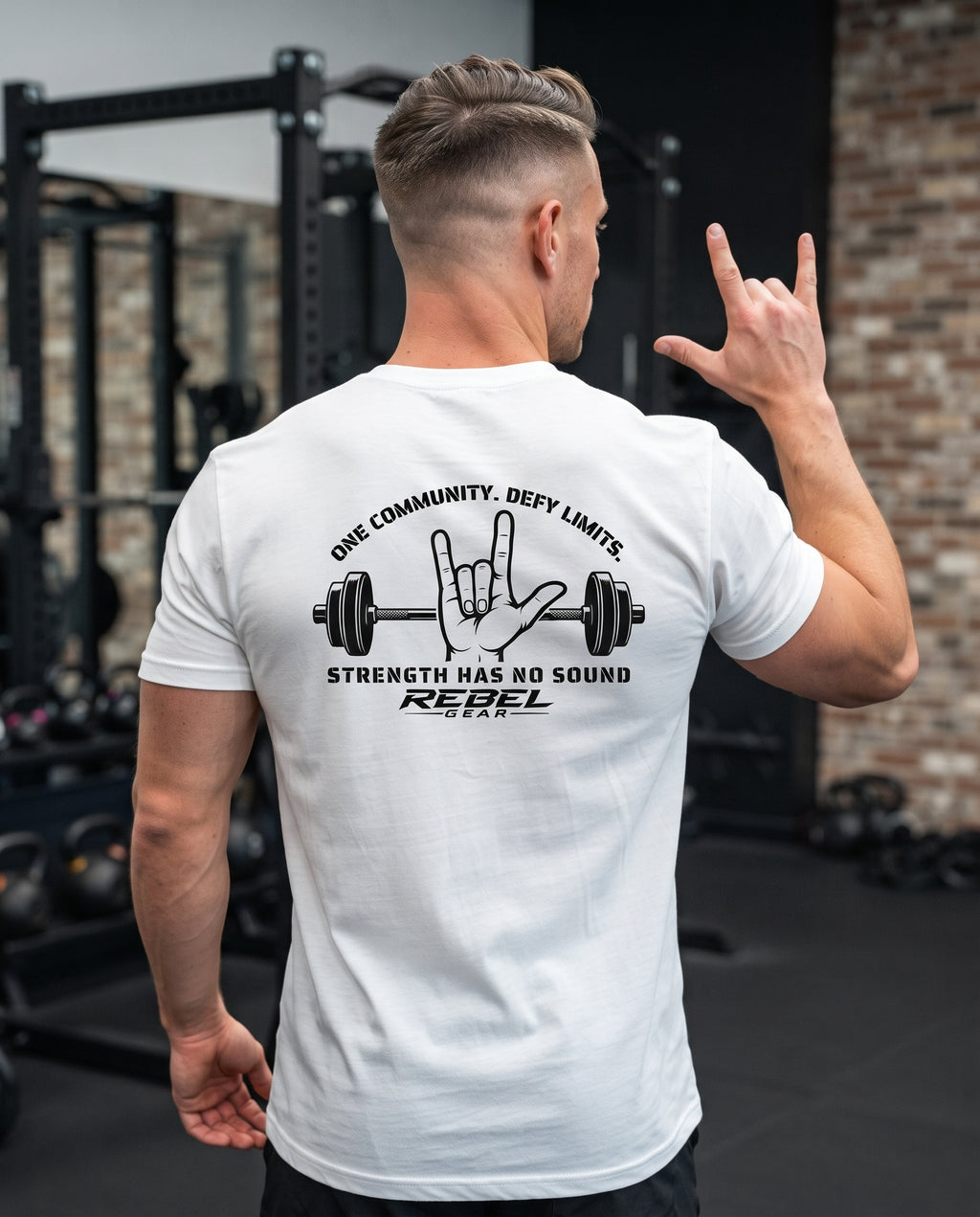 One Community ASL Mens Tee